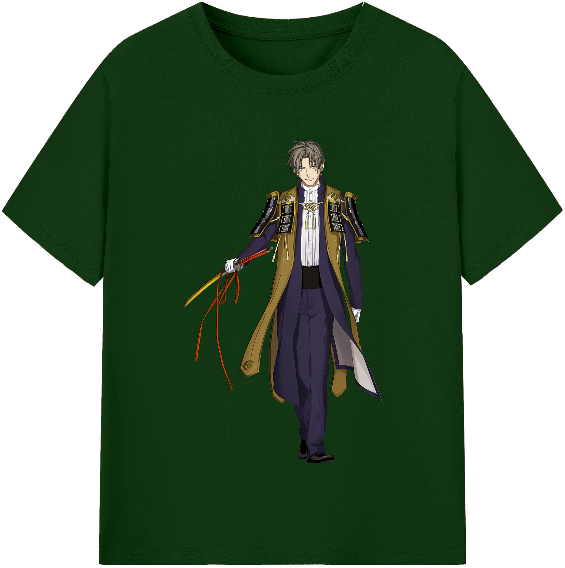 （画像用） 刀剣乱舞 Touken Ranbu 綿100％半袖Tシャツ（フロントプリント）